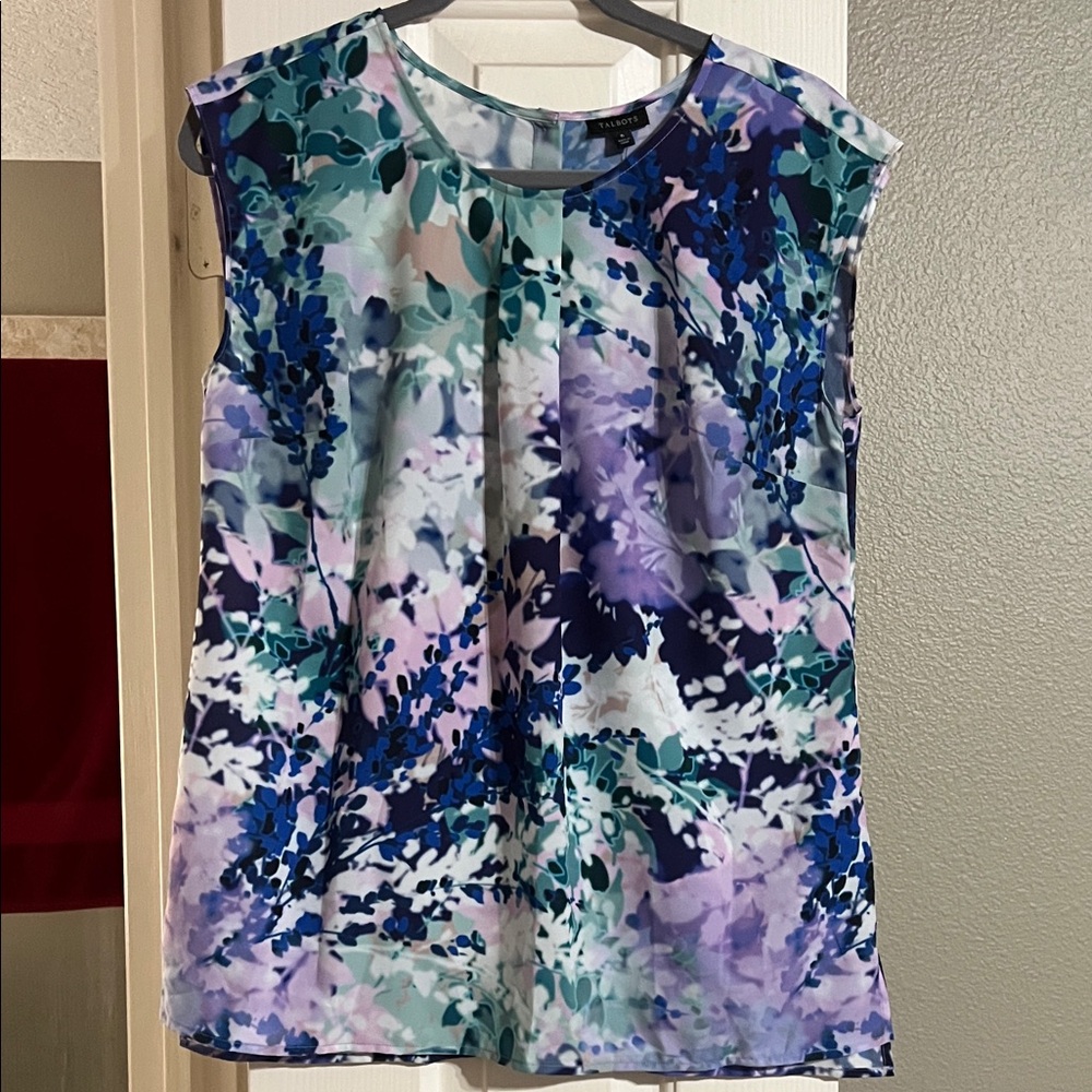 Talbots Floral Sleeveless Women's Top